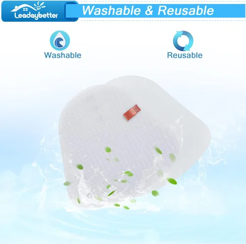 Vista 5 de Leadaybetter Filtro de repuesto para filtros verticales Shark Navigator NV586 NV585 NV580 NV581 NV581Q Powered Lift Away DLX para aspiradoras