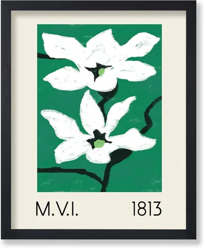 Vista 55 de Poster Master Póster vintage Overbeck – Impresión de acuarela retro – Regalo para artistas, amigos, girasoles, hermoso, botánico, planta