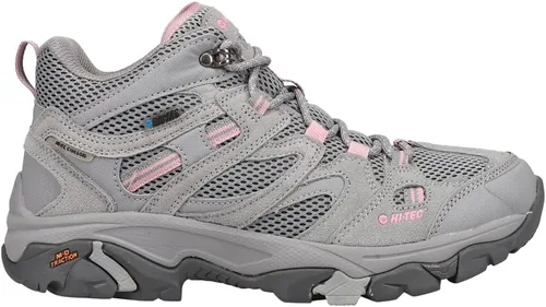 Vista 3 de HI-TEC Apex Lite Mid WP - Botas de senderismo impermeables para mujer, ligeras, para exteriores y senderos