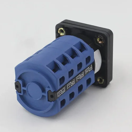 Vista 2 de Interruptor selector de cambio universal, interruptor de transferencia de energía, 3 posiciones 16 terminales, LW26-25/4 380V 25A Motor, Generadores