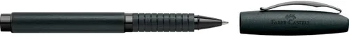 Vista 3 de Faber-Castell Essentio - Bolígrafo de punta redonda (aluminio), color negro