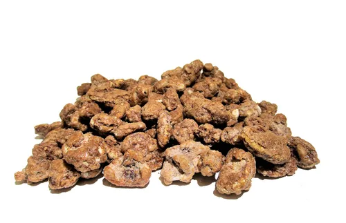 Vista 2 de Its Delish - Nueces pecanas recubiertas de caramelo gourmet – Bolsa a granel de 1 libra – Bocadillo dulce crujiente de nueces de nuez pecana