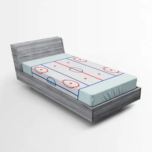 Vista 66 de Ambesonne Juego de sábanas bajeras veganas, ilustración de plátanos simétricamente alineados con patrón de frutas exóticas, funda de cama