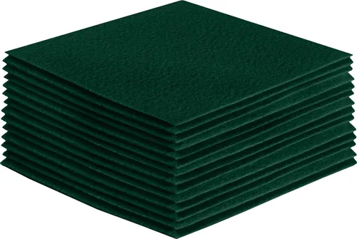 Vista 228 de FabricLA Hojas de fieltro acrílico para manualidades, cuadrados de fieltro precortados suaves de 4 x 4 pulgadas (3.9 in x 3.9 in), utiliza hojas