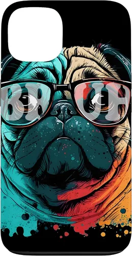 Vista 7 de Bruh Pug Aesthetic Funny Men Women Boy Girl Dog Case for iPhone 17