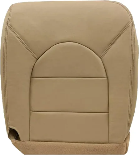 Vista 8 de 2000 Ford F250 F350 F450 Lariat Super Duty - Funda de asiento de piel sintética (vinilo) de repuesto en color marrón pergamino medio