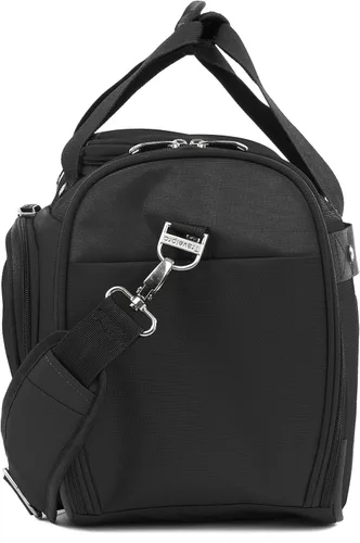 Vista 4 de Travelpro Luggage Maxlite 5 Juego de 2 piezas Bolsa suave y Rollaboard de 22 pulgadas, Negro