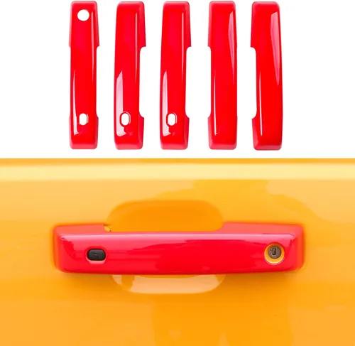 Vista 12 de Protector de arañazos para manija de puerta trasera, cubierta de manija de puerta trasera compatible con Ford Bronco 2021 2022 2023 2024 2025