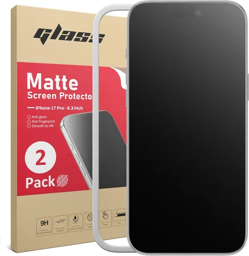 Vista 21 de Ambison Paquete de 1 protector de pantalla mate para iPhone 17 Air de 6.5 pulgadas 2025, antirreflejos y antihuellas dactilares, grado militar