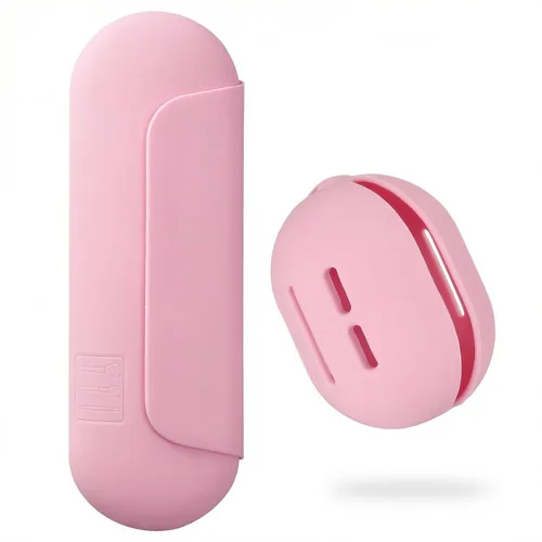 Vista 17 de AGIKET Soporte de silicona para brochas de maquillaje, bolsa de cosméticos de viaje: soporte suave y portátil para brochas cosméticas faciales