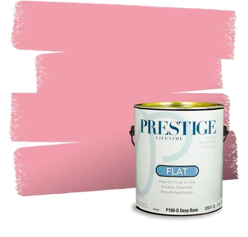 Vista 616 de Prestige Paints Pintura exterior e imprimación en uno, 1 galón, plano, coincidencia comparable de Valspar* Amber Rose*