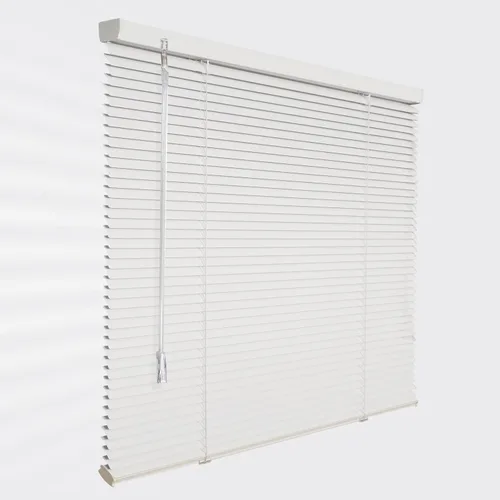 Vista 14 de Mini persianas de aluminio inalámbricas de 1 pulgada, persiana de privacidad horizontal anti-UV negra, mini persiana personalizada para ventanas