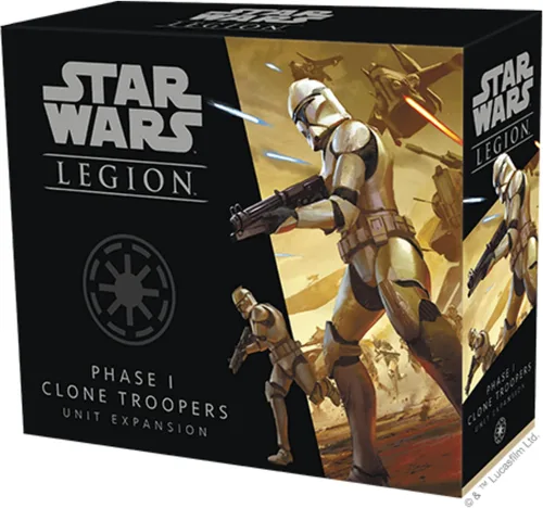 Vista 7 de Star Wars: Legion Phase 1 Clone Troopers EXPANSIÓN DE UNIDAD - ¡Marcha hacia la Guerra Galáctica! Juego de estrategia de miniaturas de mesa, a