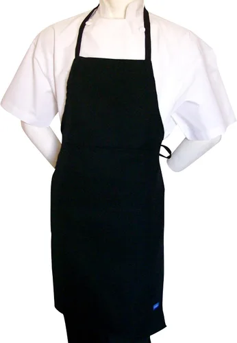 Vista 6 de CHEFSKIN Juego de delantal y sombrero de chef negro, tela ultraligera, ajustable suave (niños pequeños de 12 a 36 meses)