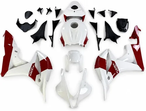 Vista 21 de Nuevo carenado blanco perla apto para Honda 2007 2008 CBR600RR inyección ABS plásticos nuevo carrocería 07 08 d. Perla blanca