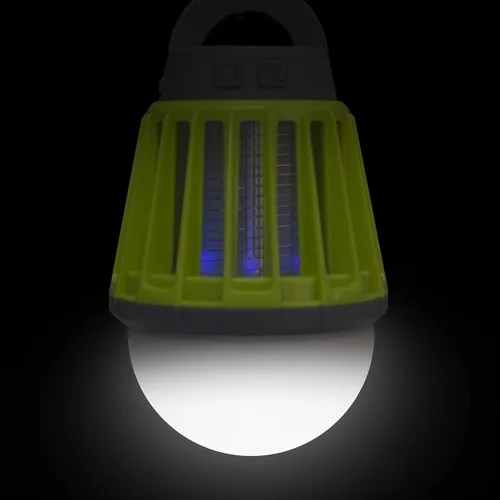 Vista 3 de Stansport 2 en 1 linterna exterminador de insectos, verde