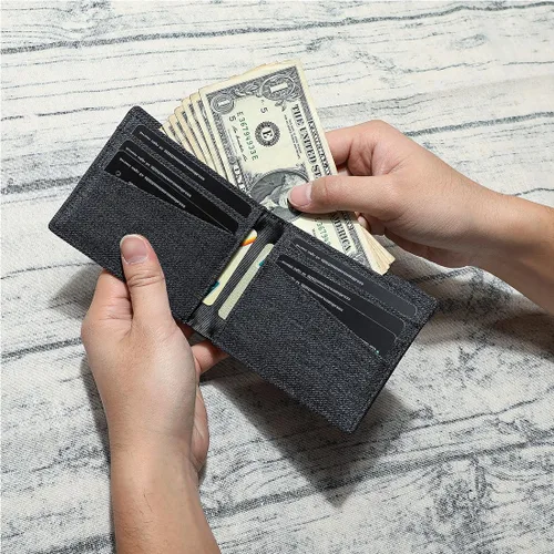 Vista 68 de Lanyani Carteras RFID Bifold Simple