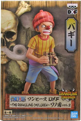 Vista 6 de BANPRESTO One Piece DXF The Grandline Children Wanokuni Vol. 2 Buggy Figura 5.5 in