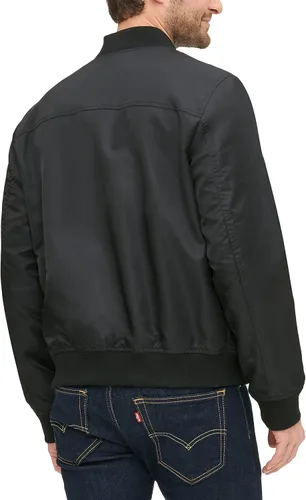 Vista 3 de Levis Mens Flight Satin Unfilled Ma-1 Bomber