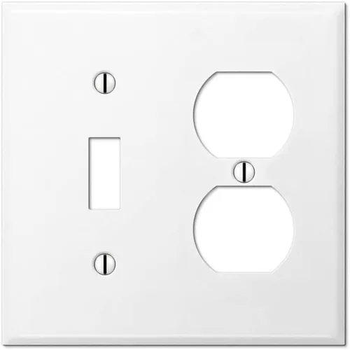 Vista 16 de Placa grande para interruptor de 1 banda, cubierta para caja eléctrica no utilizada, placa de pared en blanco de gran tamaño, placa de pared