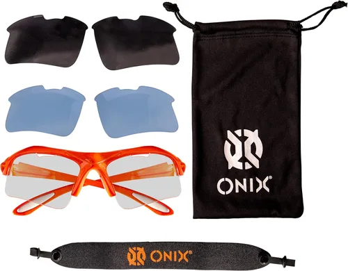 Vista 12 de ONIX Pickleball Falcon Eyewear Sun Protection Non-Slip Nose Piece Modern and Lightweight Secure Design