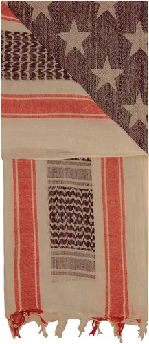 Vista 15 de Mato & Hash Estrellas y rayas militares Shemagh Tactical 100% algodón bufanda cabeza Wrap