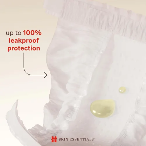 Vista 4 de Huggies Paquete de Skin Essentials: pañales Huggies Skin Essentials, talla 1 (8-14 libras), 204 unidades y toallitas para bebés, 15 paquetes