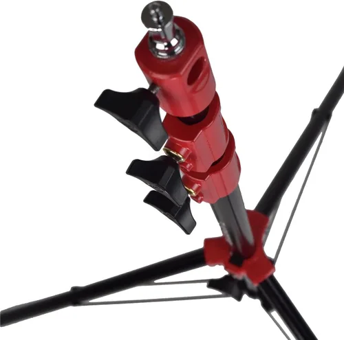 Vista 5 de Flashpoint Pro - Soporte de luz acolchado de aire resistente (rojo, 7.2 pies)
