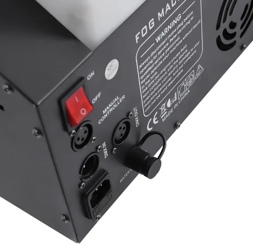 Vista 6 de Máquina de niebla de humo de baja altura de 1200 W, Dmx y máquina de niebla de hielo seco con control remoto, máquina de humo de fiesta, nebulizador