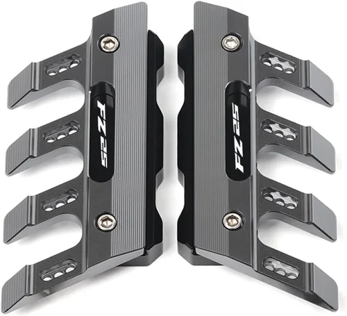 Vista 9 de Para Yamaha FZ25 FZ-25 Universal Motocicleta CNC Guardabarros Delantero Slider Delantero Horquilla Lateral Protector de Caída (Color: A)