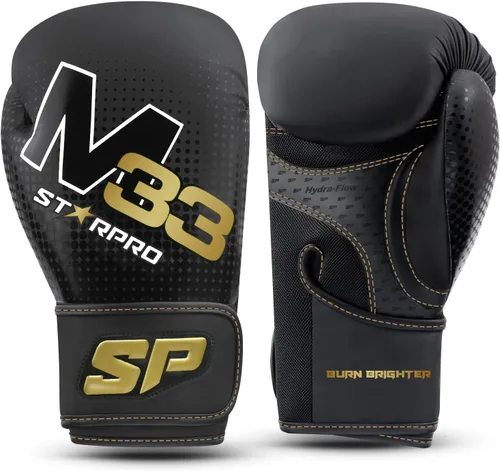 Vista 7 de Starpro Boxing Gloves with Secure Hook & Loop Closure for Men & Women - Muay Thai Training Sparring 8oz 10oz 12oz 14oz 16oz