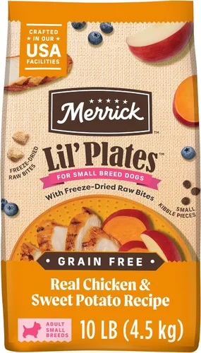 Vista 13 de Lil Plates de Merrick, granos de comida de perro seca, 1.8 kg, ALIMENTACIÓN PARA PERROS