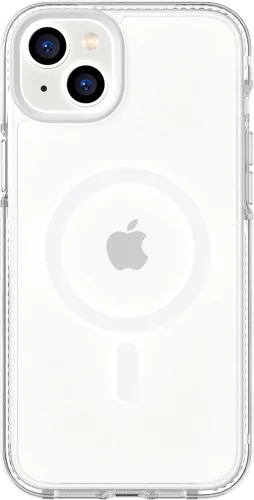Vista 21 de tech21 iPhone 14 Pro Evo Crystal compatible con MagSafe® - Funda transparente que absorbe los golpes y los arañazos con protección FlexShock