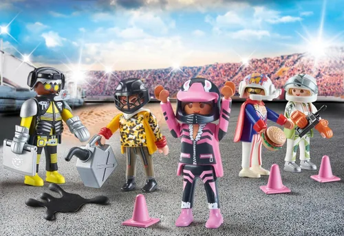 Vista 3 de Playmobil Mis figuras: Stunt Show
