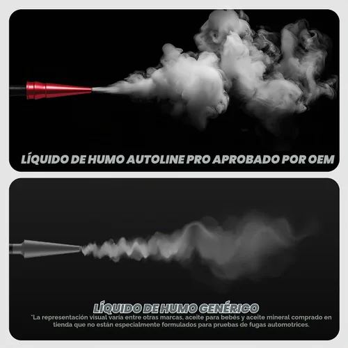 Vista 8 de AutoLine Pro Detector de fugas de máquina de humo automotriz EVAP Probador de diagnóstico de vacío Serie Economy