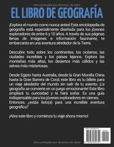 Vista 2 de El libro de Geografía La enciclopedia para que los niños de entre 6 y 10 años descubran y aprendan todo sobre los continentes, las ciudades