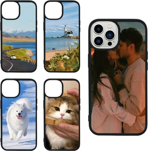 Vista 10 de 5 fundas para teléfono de sublimación para iPhone 11 de 6.1 pulgadas, fundas de teléfono imprimibles para teléfono personalizadas, fundas