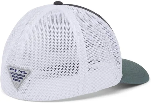 Vista 160 de Columbia Gorra de bola de malla Bandera antigua de malva/blanco/pescado