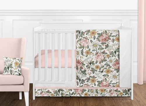 Vista 13 de Sweet Jojo Designs Juego de ropa de cama para cuna de bebé de 11 piezas (parche deportivo de béisbol) para niños, bebés/guardería, incluye manta