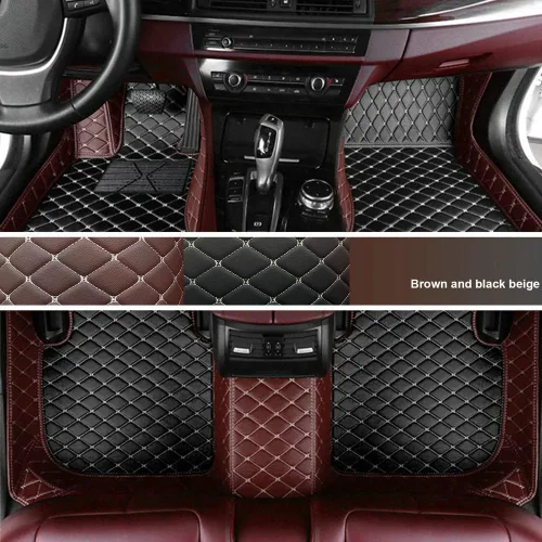 Vista 22 de Tapetes personalizados para automóvil, para todo tipo de clima, para el 99 % de los sedán, camiones, cupés, hatchback, para hombres y mujeres, juego