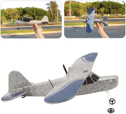 Vista 6 de Avión de control remoto RC Glider, 2.4Ghz RC Glider Control remoto Avión RC Planeador RC Avión Jet EPP Material de espuma RC Avión RC para más de 14