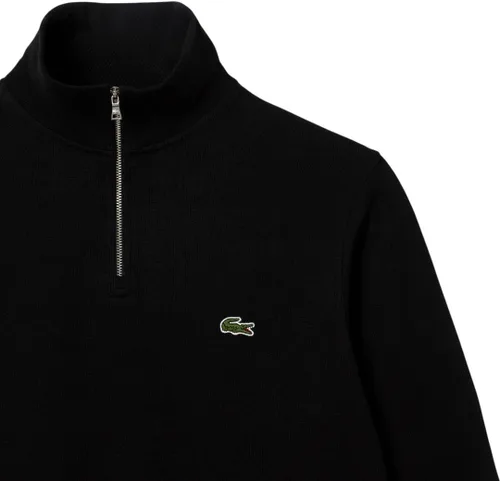 Vista 6 de Lacoste Sudadera entrelazada de cuello alto con cremallera para hombre