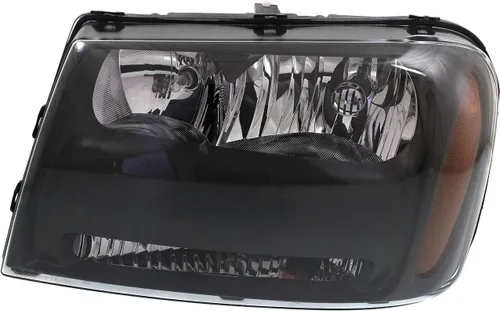 Vista 3 de Evan Fischer Faro delantero lateral del conductor y del pasajero para Chevrolet Trailblazer 2006-2009 halógeno con bombilla(s) sin barra de rejilla