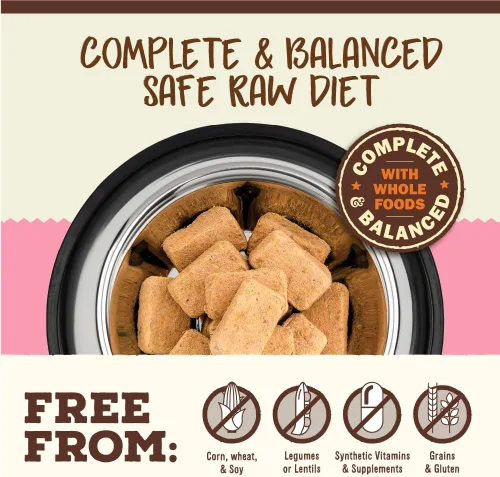 Vista 6 de Primal Nuggets de Alimento Crudo Liofilizado para Gatos de Res y Salmón, Comida Completa y Equilibrada o Topper, Premium, Saludable, Sin Granos