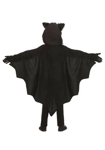 Vista 2 de Disfraz infantil de murciélago de forro polar Multicolor