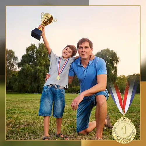 Vista 5 de Sasylvia 240 piezas de medallas de metal para niños y adultos, medalla de plata de oro a granel, 1, 2, 3 medallas ganadoras de premios
