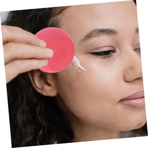 Vista 7 de Esponja de maquillaje lindo Huevo 3 Uds. Esponja de belleza de frutas Esponja de maquillaje Puff Face Makeup Foundation Cosmetología Kit Polvo Crema