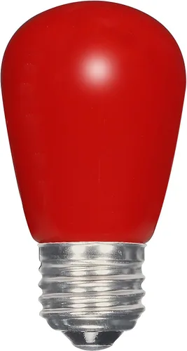 Vista 24 de Satco S9176 LED T6 Frost 2700K Bombilla base de candelabro, 0.8W
