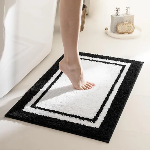 Vista 25 de GRANNY SAYS Alfombra de baño azul bebé de 16 x 24 pulgadas, alfombrilla
