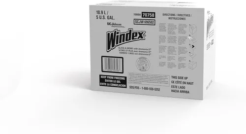Vista 2 de SC Johnson Professional Windex 629927 - Limpiador de vidrio con Amoníaco D Floral 640 oz (696502)